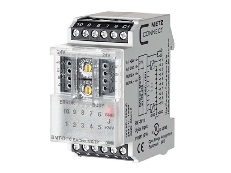 METZ CONNECT, DIN rail housings, Ethernet Hubs